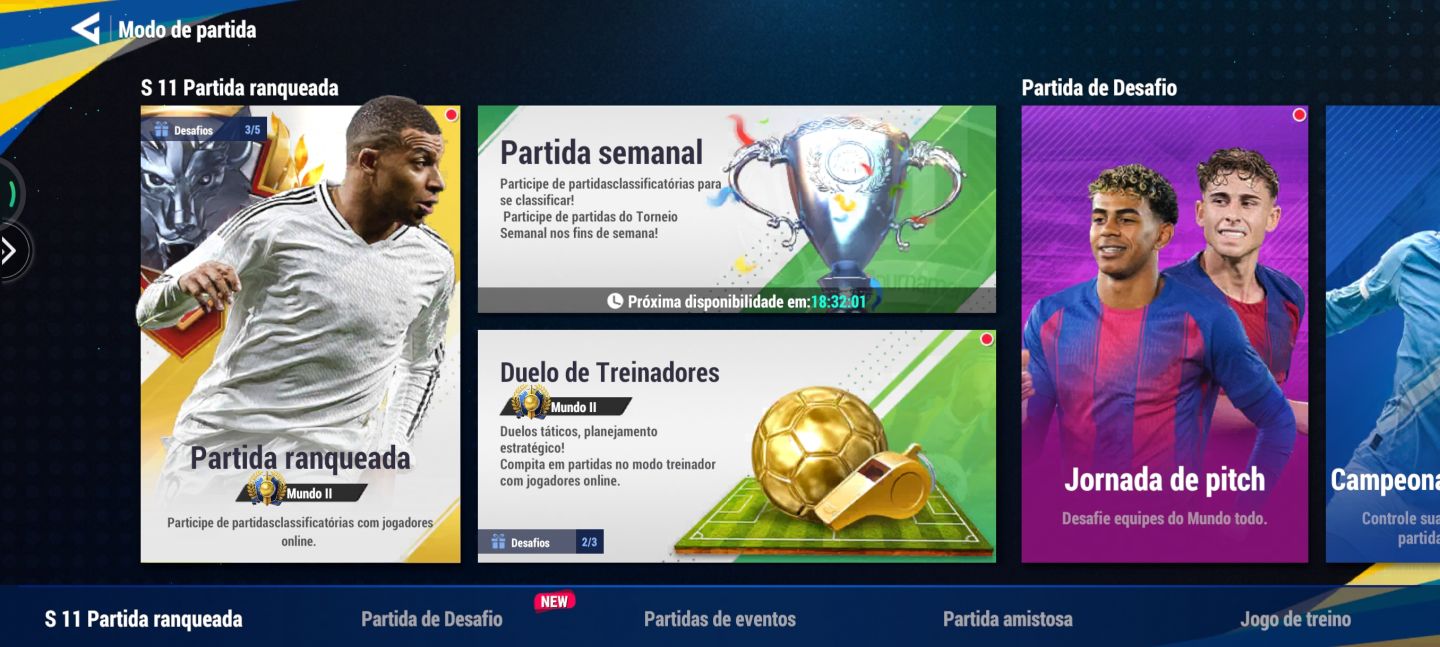 Conta de Football dream be a pro