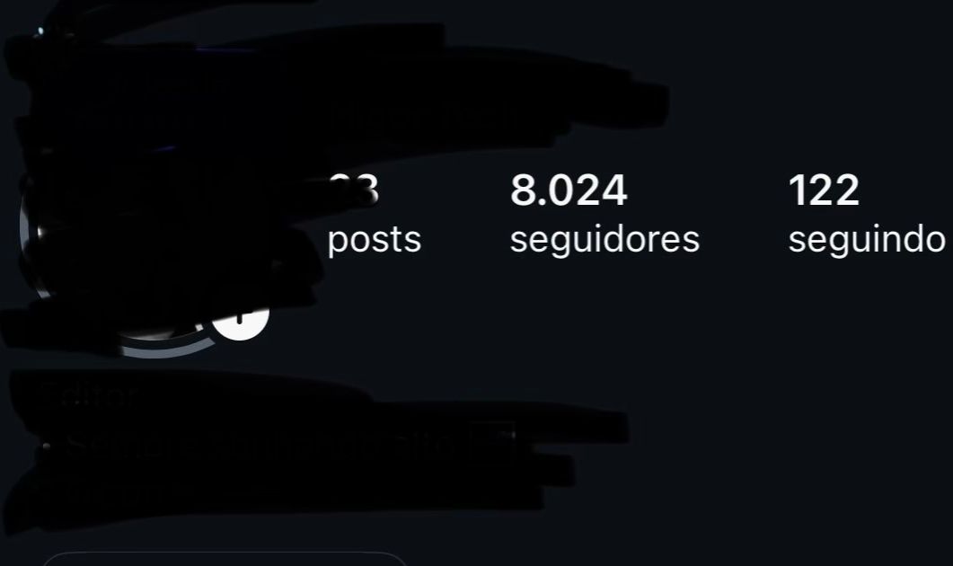 Conta Instagram 8k de seguidores