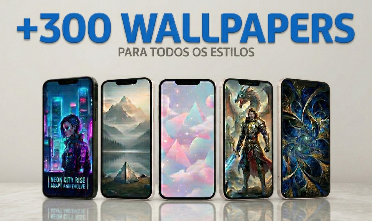 +300 Wallpapers Premium para Seu Celular