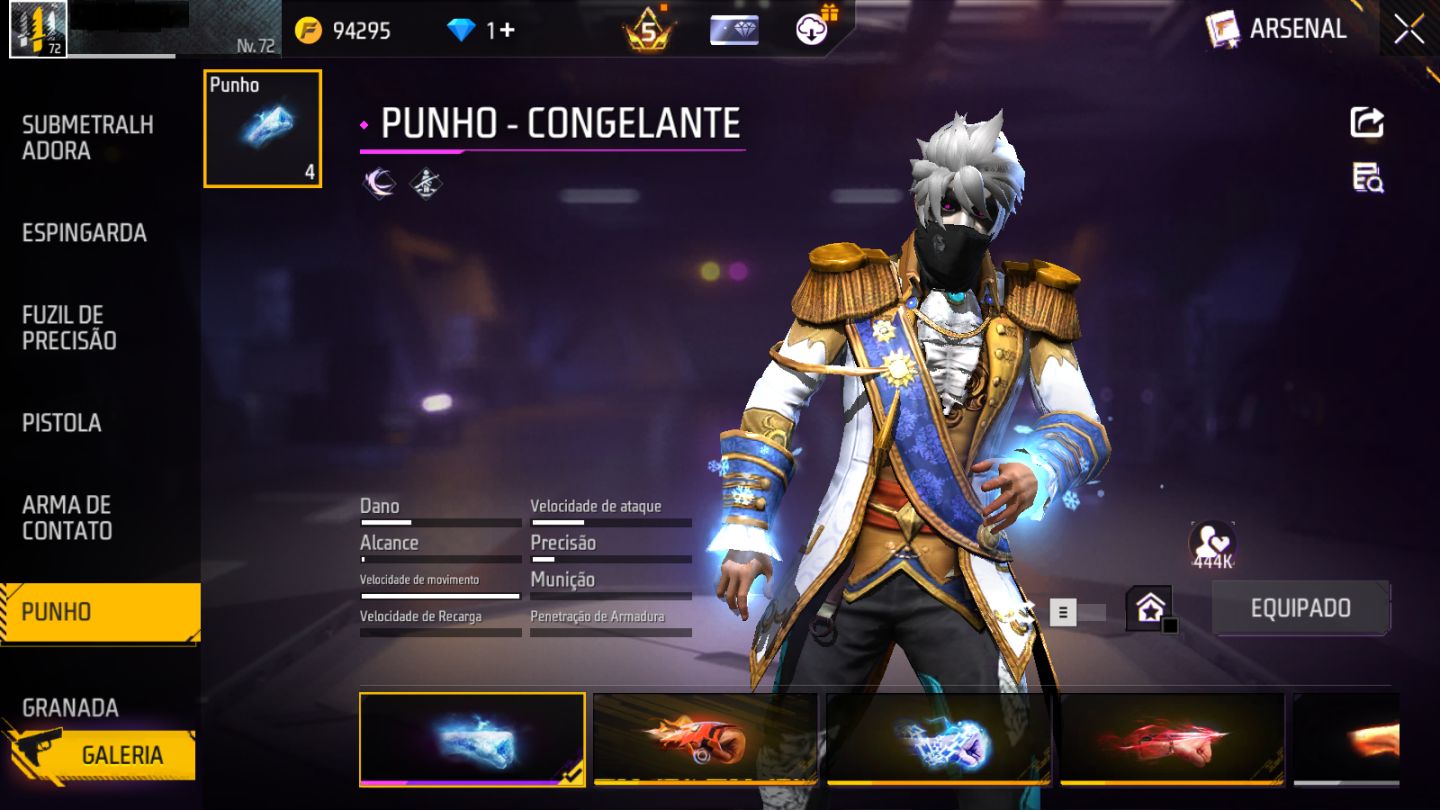 PRIME 7 | XM8 E UMP ATT 2X VEL | 5 ARMAS EVOLUTIVAS | 4 PUNHOS | ANGELICAIS