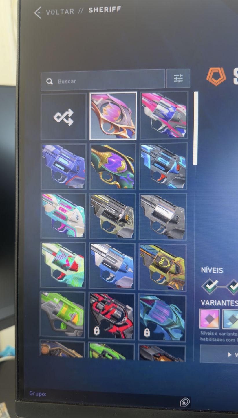 CONTA VALORANT | CHAMPIONS 2023 | 5 FACAS | 8+ VANDALS | MUITAS SKINS