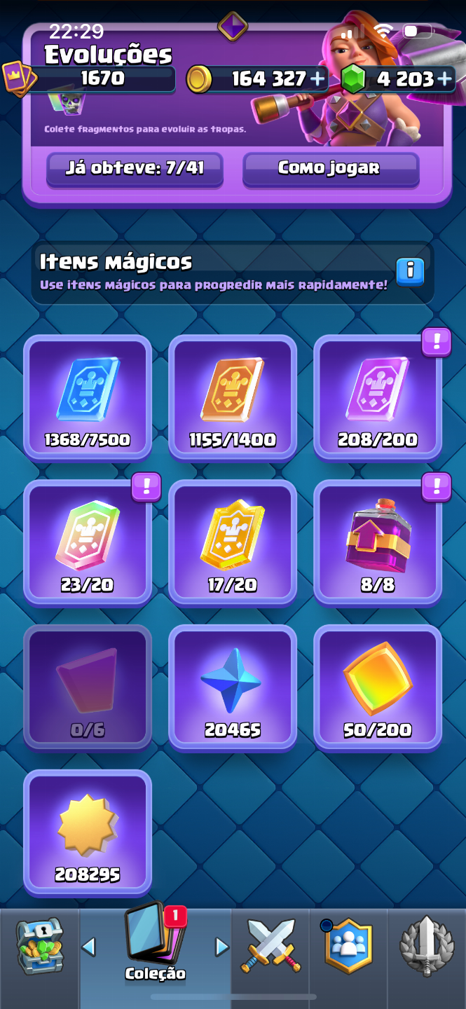 CONTA DE CLASH ROYALE LVL 16 9 ANOS