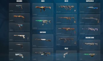 CONTA VALORANT DIVERSAS SKINS