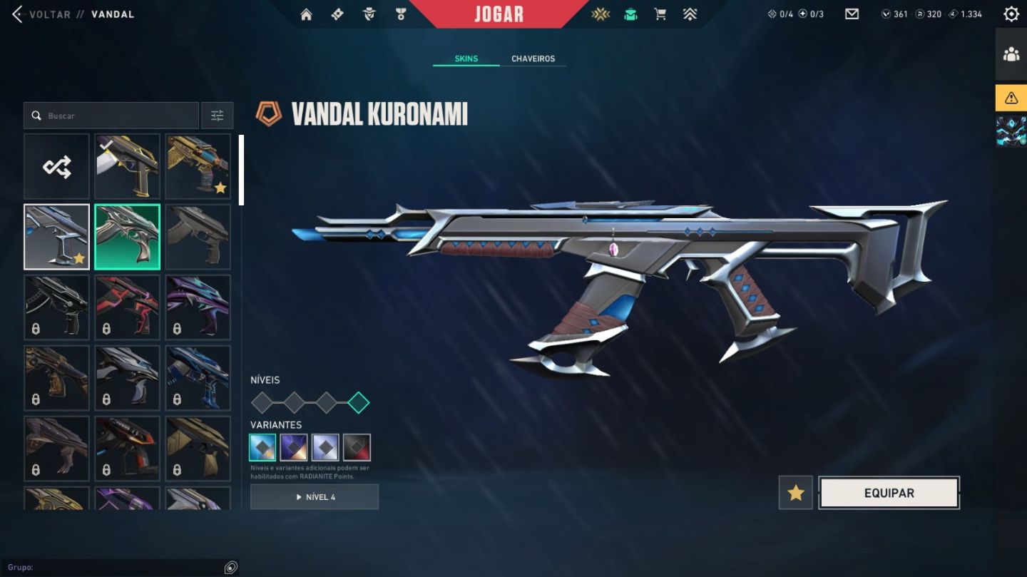 Conta valorant com vandal arcane