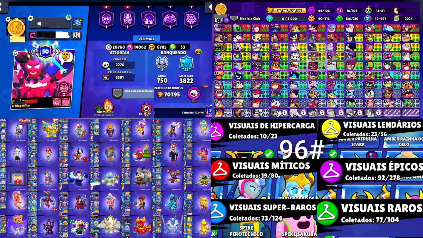 [90% OFF] CONTAS DE BRAWL STARS FULL ACESSO - ENTREGA AUTOMATICA - MELHOR PREÇO