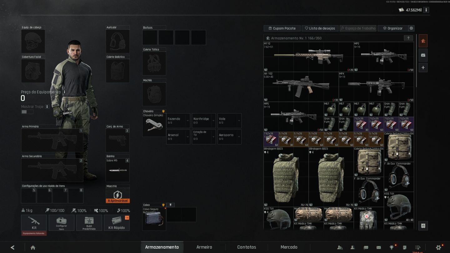 Conta 21 Arena Breakout -PC- 50m basicamente tudo em KOEN - 47M de KOEN