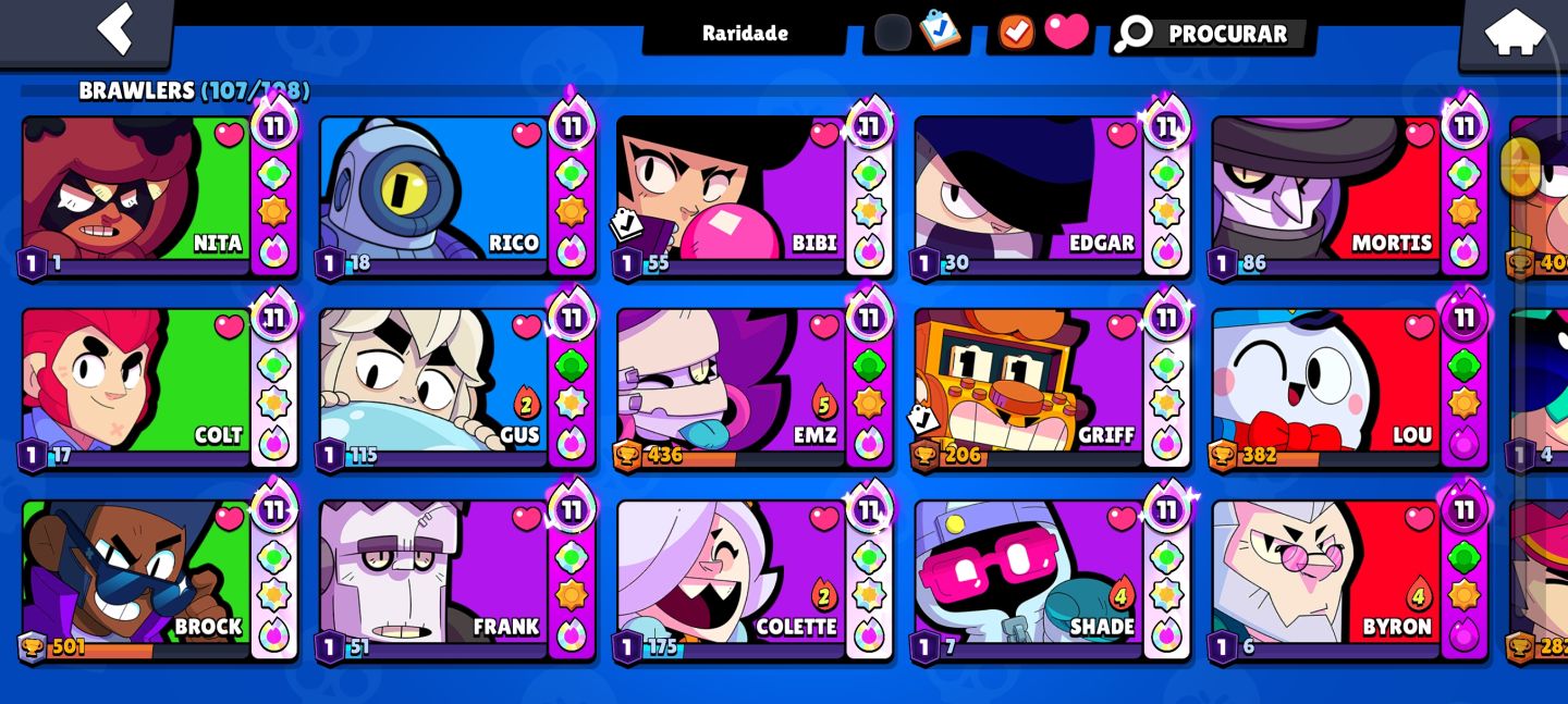 Conta com Passe antigo e muito top,acompanha uma de Clash com mais de 10k troféu