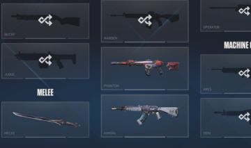 CONTA VALORANT COM 4 SKINS - FACA NARUKAMI, 2 VANDAL E 1 PHANTOM - REVENDA