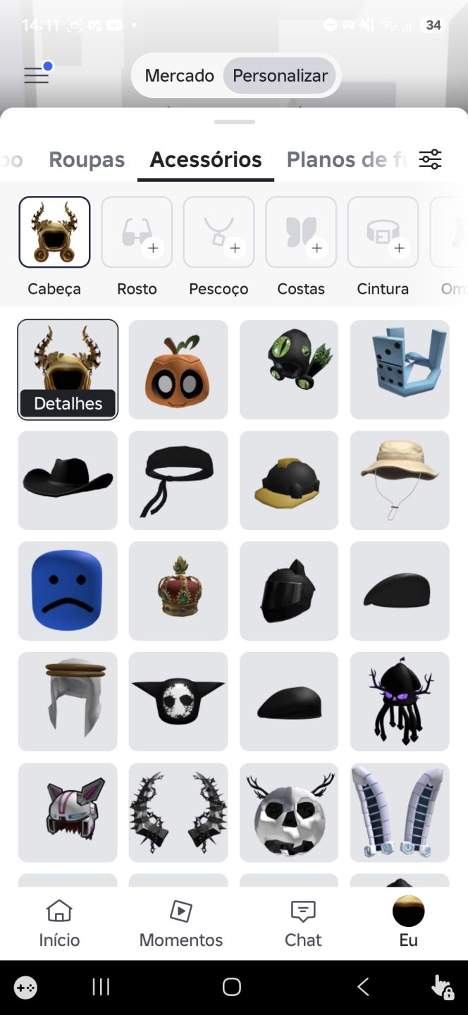 Conta Roblox 2020 ( C/ META SHADES)