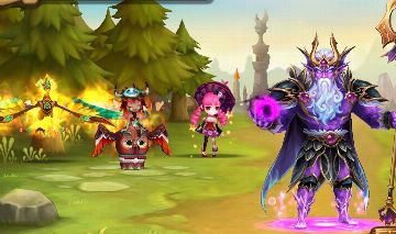 Conta com LD Manannan + time speed gigante+ Léo, Teshar e vários nat5 elementais