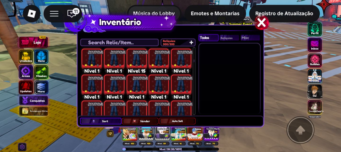 Conta de anime universal super upada