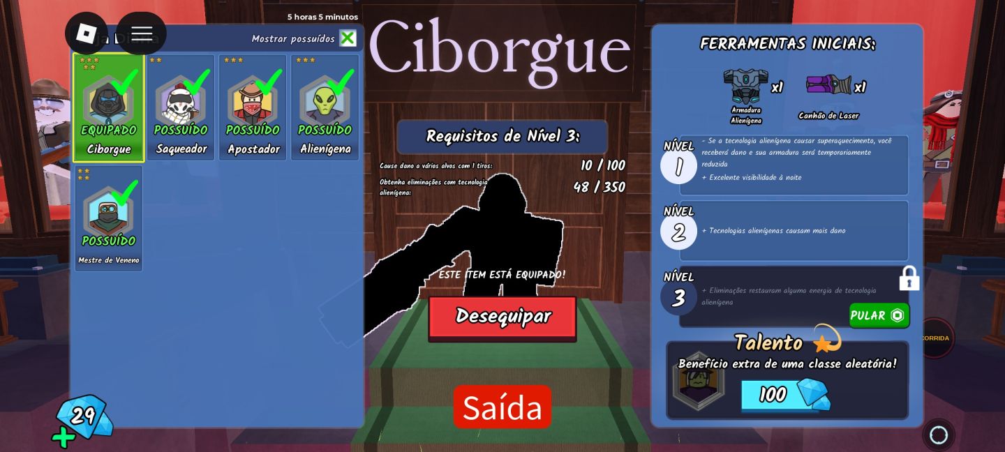 Conta de roblox ( ink game, forsaken, 99 noites na floresta, Rivails ) etc..