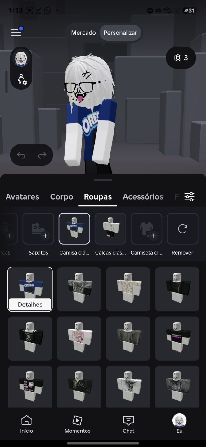 Conta de Roblox - 7k de robux gastos | Focada em skins masculinas