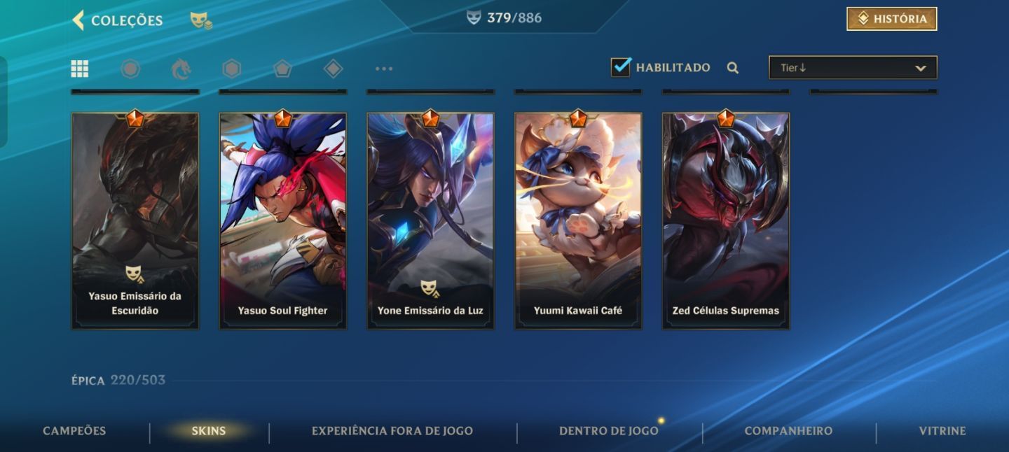 Conta WR LVL 300 70 k coleção