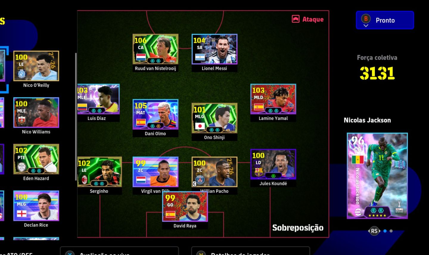 CONTA EFOOTBALL PC- STEAM