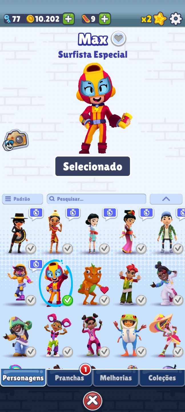 CONTAS FULL SUBWAYSURFIS (FULL ACESSO) [PERSONAGENS E RECURSOS]