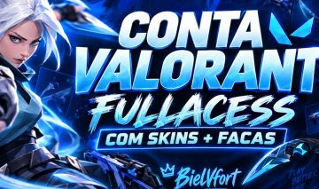 Conta De Valorant full acesso | Skins + facas | CONTA COM PACOTE RGX 1.0 E MAIS!