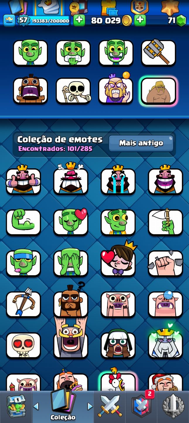 Conta clash royle gemada 15 k de troféus grande campeão