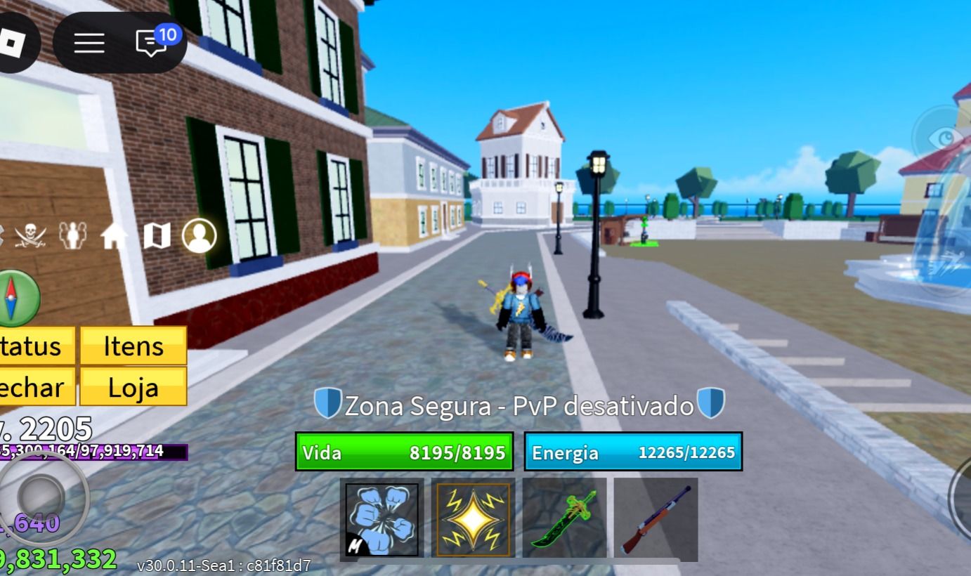CONTA COM DARK BLADE - BLOX FRUITS - PROMOÇÃO!!