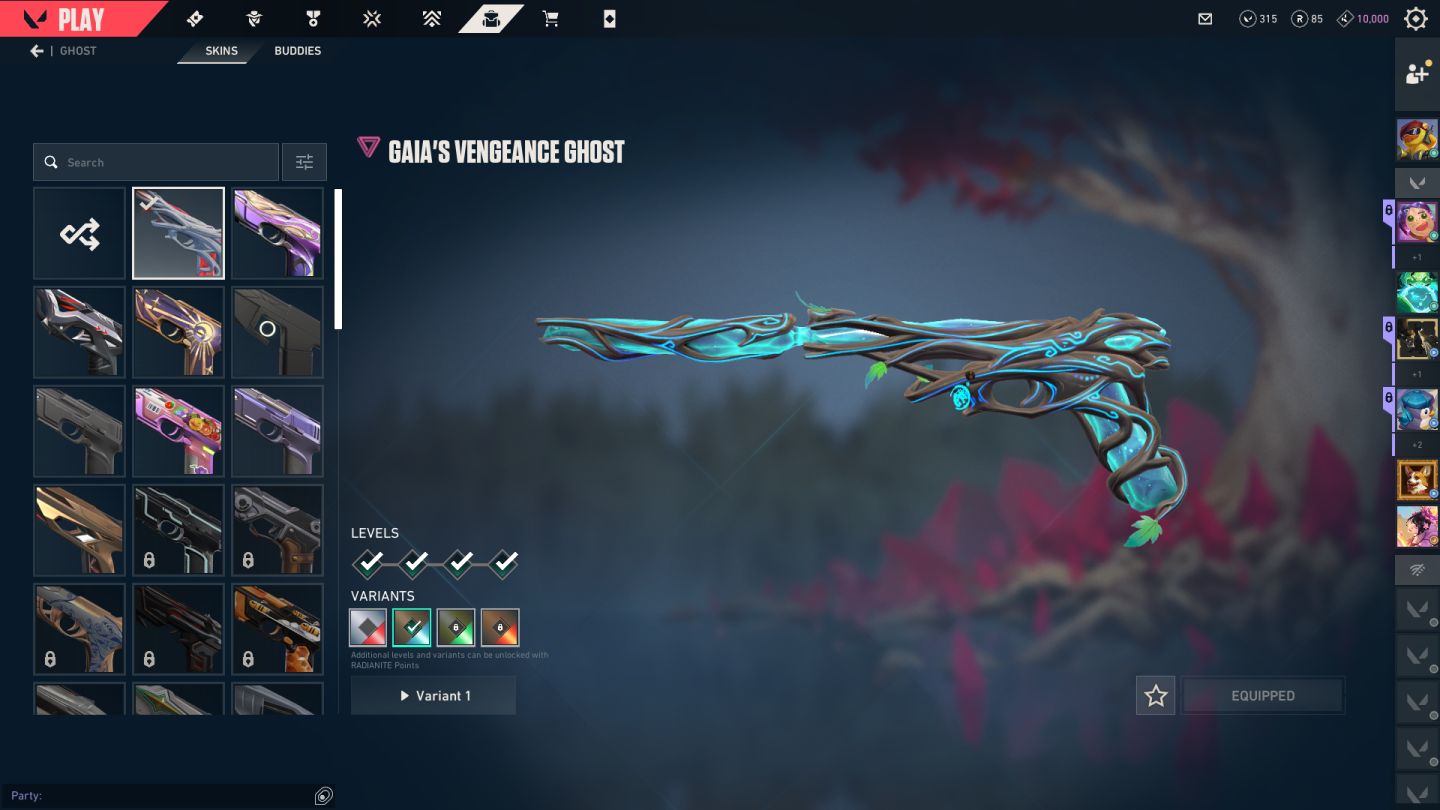 CONTA VALORANT FULL ASCESSO À VENDA, com mais de 30 skins da loja