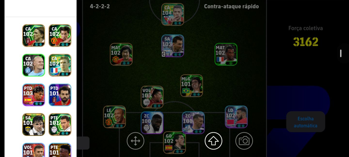 Conta de efootbal