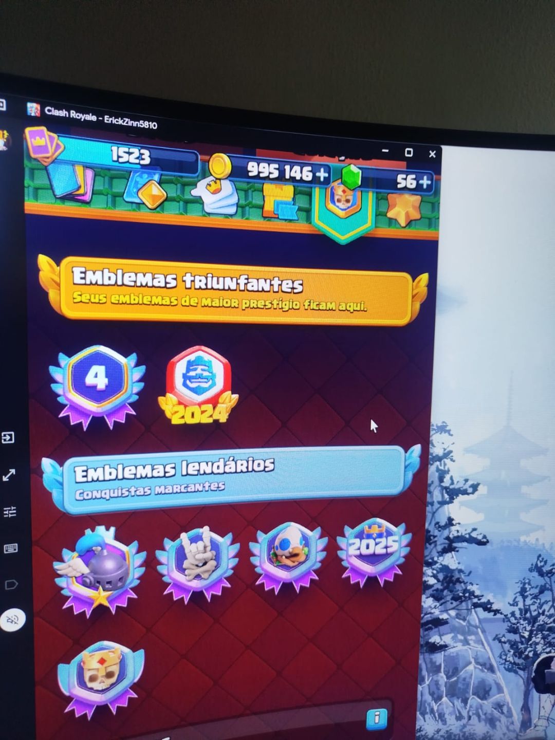 : CONTA DE CLASH ROYALE COM CRL 2024 COM 17 WINS