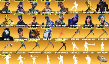 Conta Fortnite com Travis Scott/OG 350+ skins,leia a descrição!