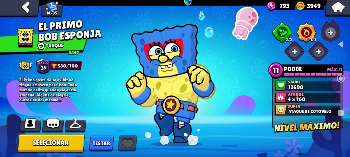 Conta rara com bastante Eskins e muito+