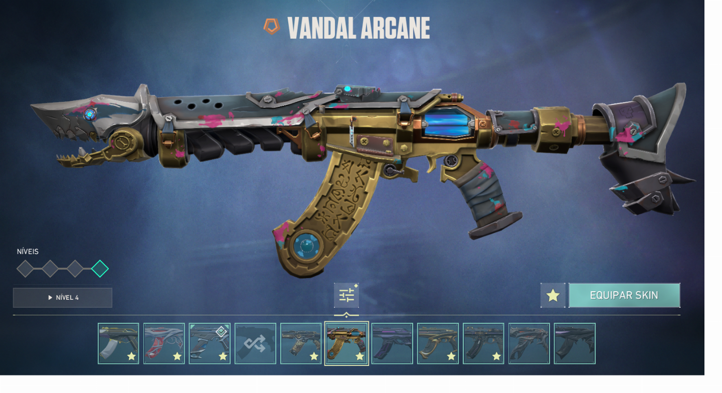 Conta Valorant Premium +60 Skins, 11 Facas Raras, Pacotes Completos!