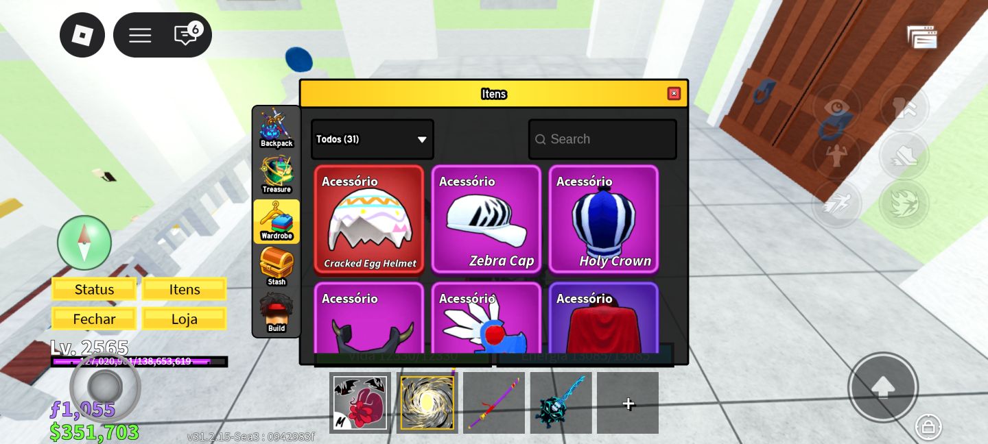Conta blox fruit com dragon perman