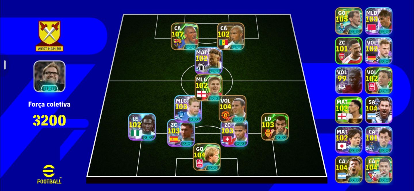 Conta efootball braba