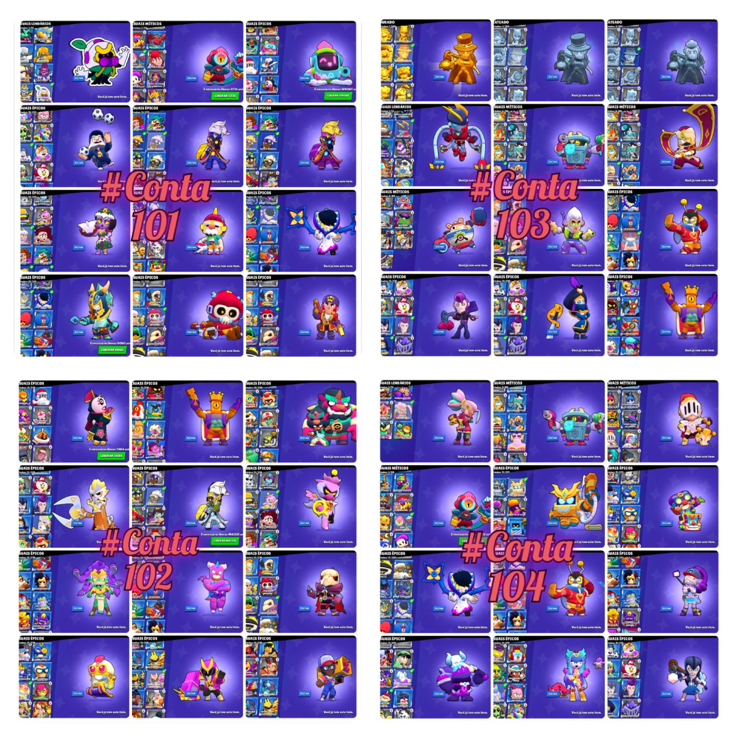 CONTAS BRAWL STARS, MELHOR PREÇO AQUI! ENTREGA AUTOMÁTICA!