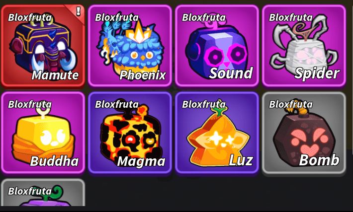 CONTA BLOX FRUITS LVL 2800 | COM FRUTA MITICA!
