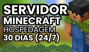 Servidor de Minecraft Java COM HOSPEDAGEM BOA