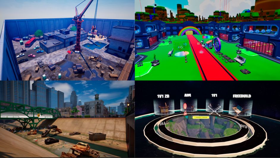 Faço o SEU mapa de 1v1 no Fortnite