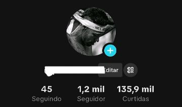 CONTA DE TIKTOK ENGAJADA 1,2K SEGUIDORES + DOIS VIDEOS DE MAIS DE 100K DE VIEWS