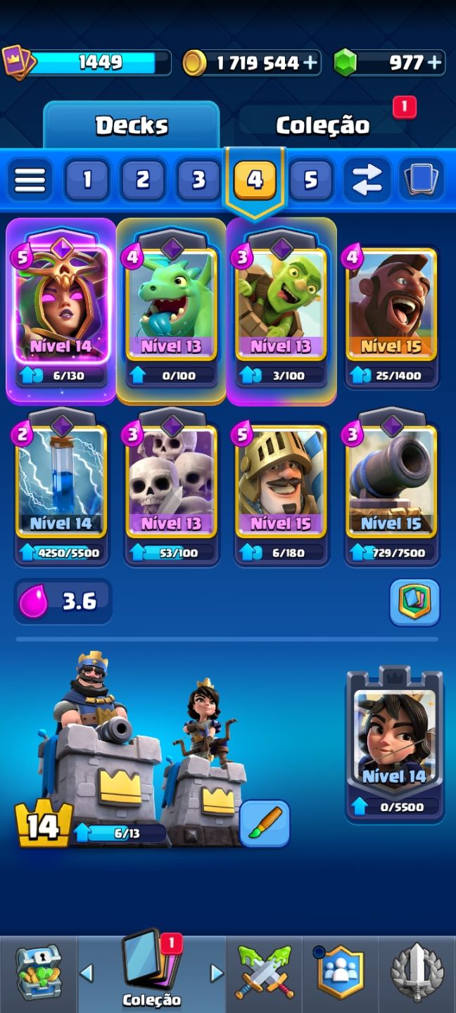 CONTA CLASH ROYALE A VENDA, OPORTUNIDADE ÚNICA!!!!