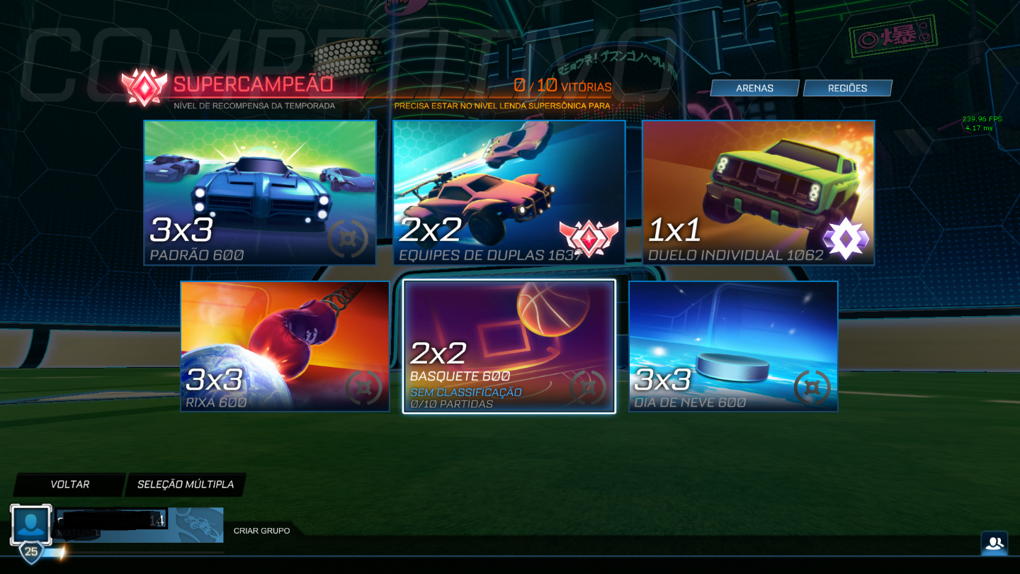 CONTA DE ROCKET LEAGUE GRANDE CAMPEÃO DISPONIVEL !!!