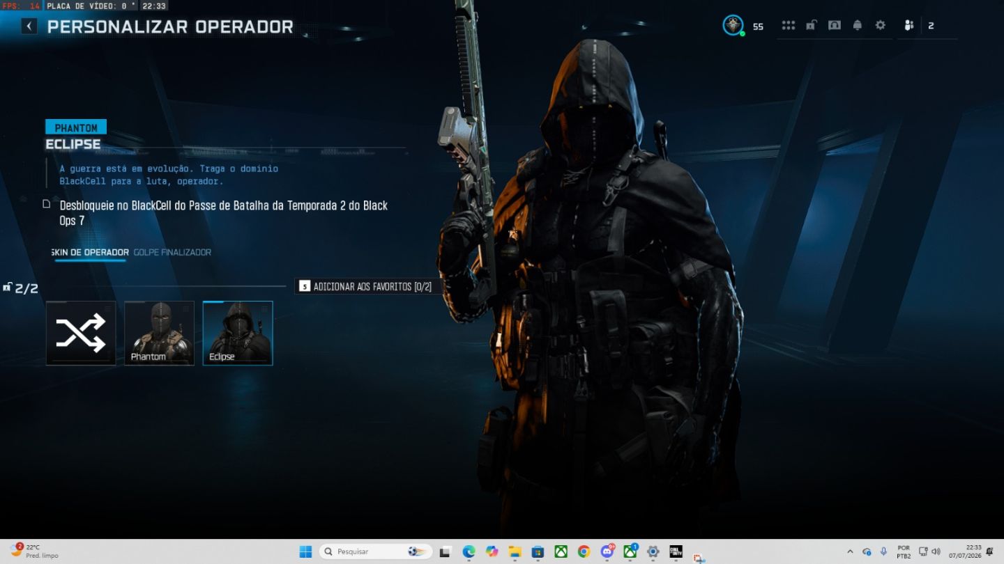 CONTA WARZONE INFESTAÇÃO E GÊNESIS