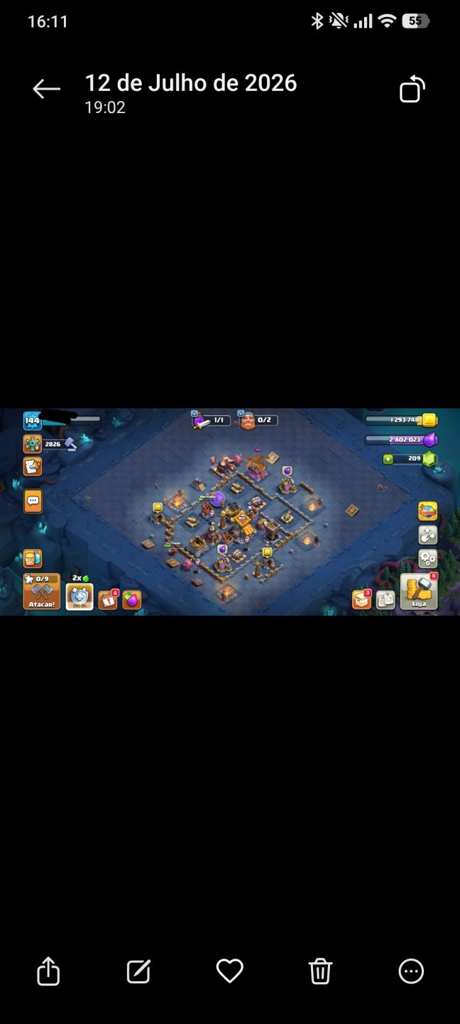 Conta de Clash of Clans - Nostalgia