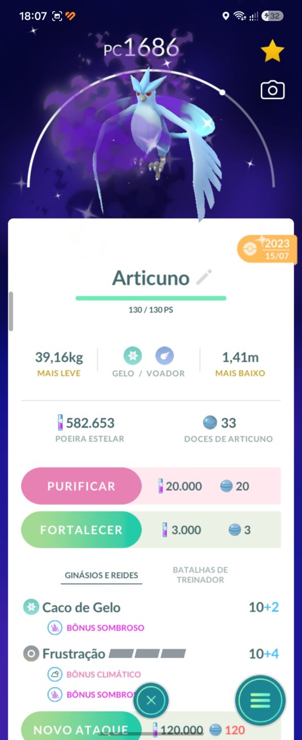 Conta nivel 35 Mewtwo Shadow