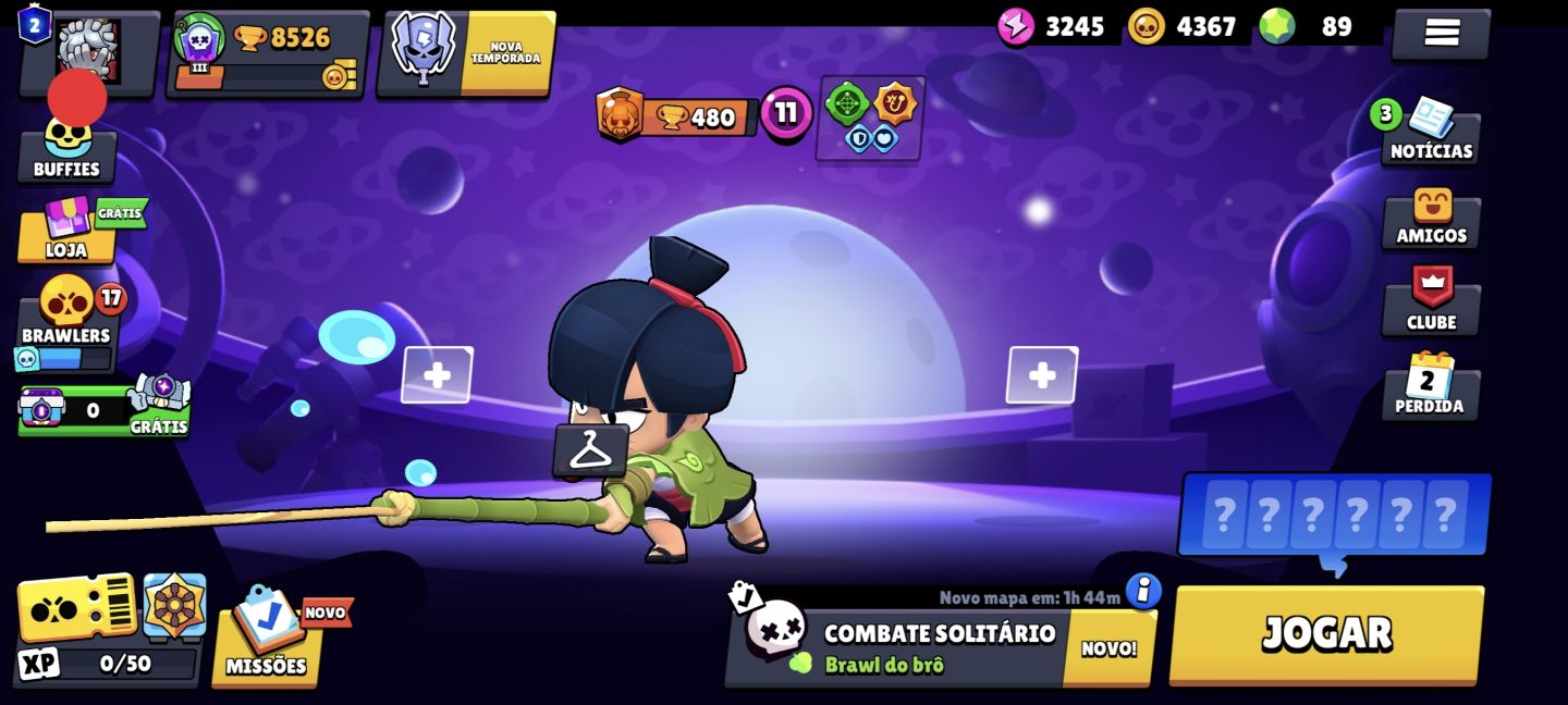 CONTA BRAWL STARS 2020 8.526 TROFÉUS Conta antiga, criada em 2020