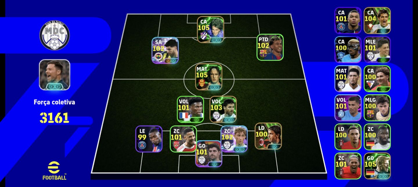 Conta Efootball com +800, Valor negociável, CHAMA!!