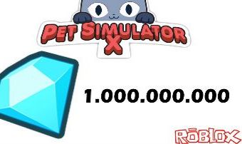 Roblox 1 TRILHÃO GEMAS PSX - Pet Simulator X PSX