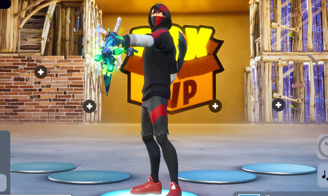 Conta Fortnite skins exclusivas, Ikonik,picareta minty,"Reflexo Furtivo" Nvidia