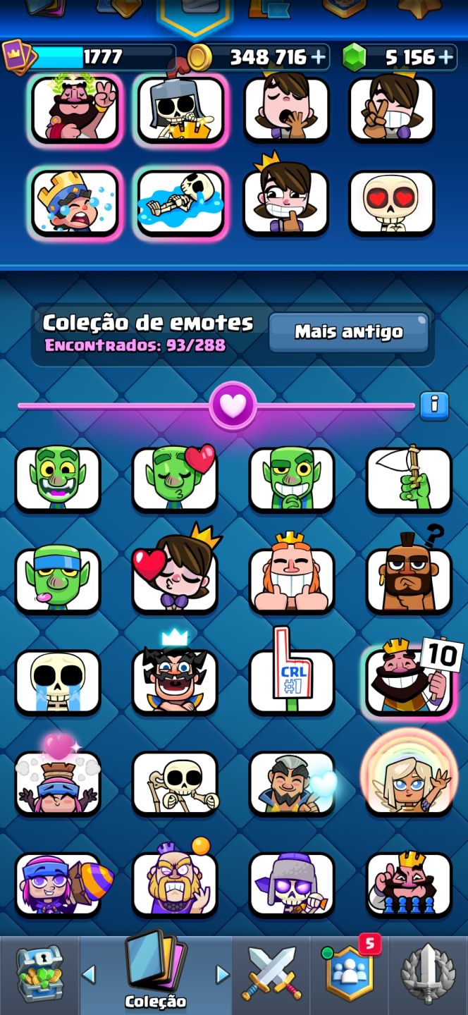 Conta Clash Royale 8 ANOS 15000 troféus| Troféus | Rei Nível 16 | Maior Campeão