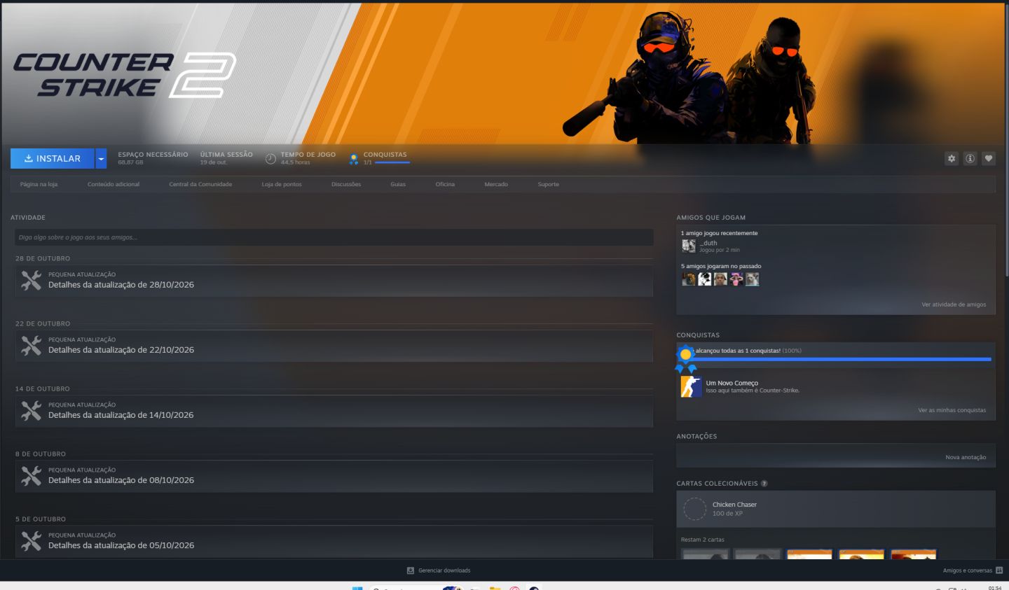 MELHOR CONTA STEAM!!! PROMOÇAO!!