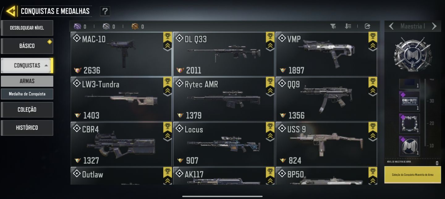 Conta de CALL OF DUTY (MOBILE) ANTIGAAAAAA!!!!!