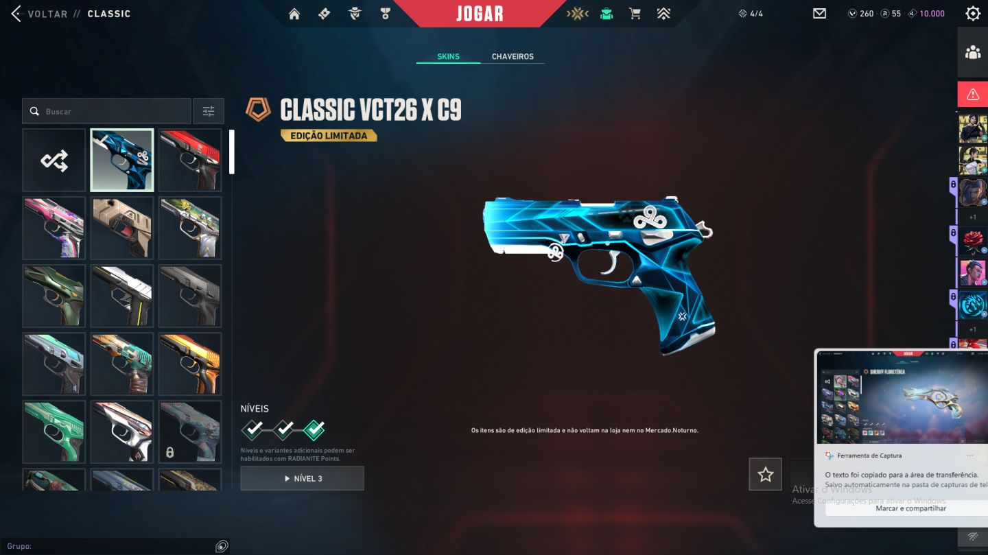 CONTA VALORANT IMORTAL 1 peak radiante (chaveiros radiante e imort)COM 3k GASTOS