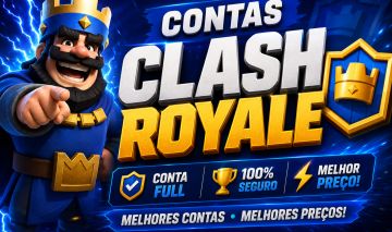 CONTAS CLASH ROYALE | FULL ACESSO | PERMANENTE | MELHOR PREÇO